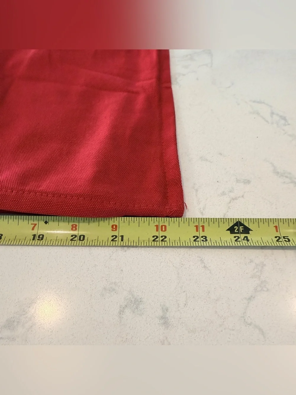 Lot of 4 Ikea Red Gurli Cushion Cover 16”x24” NWOT (Previously Used For Display)